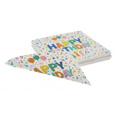 Apac Happy Birthday Paper Napkin 20 Pack Apac Happy Birthday Paper Napkin 20 Pack