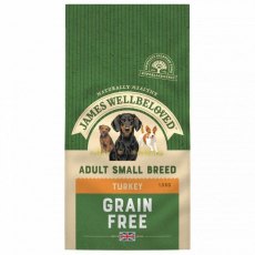 James Wellbeloved Grain Free Small Breed Turkey 1.5kg