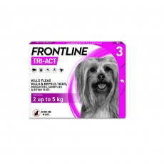 Frontline Tri Act Small Dog 3 Pipettes