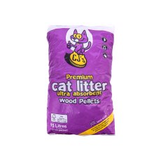 CAT LITTER 15L WOOD CJ'S