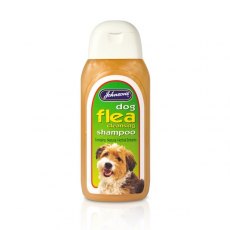 Johnson's Flea Cleansing Dog Shampoo 200ml