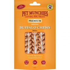 Pet Munchies Buffalo Dental Chews 4 Pack