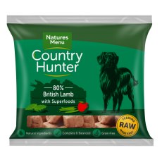 Natures Menu Country Hunter Lamb Nuggets 1kg