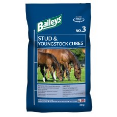 Baileys No.3 Stud & Youngstock Cubes 20kg