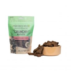 Natures Deli Crunchy Biscuits Salmon & Sweet Potato 225g