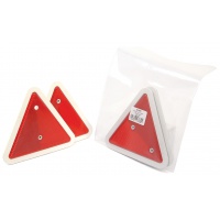 Triangle Red Reflector 180mm
