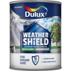 Dulux Weathershield Undercoat Pure Brilliant White 750ml