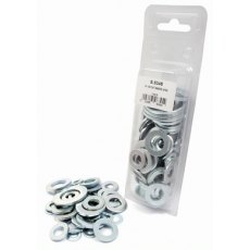 Flat Washers Assorted 136 Pack