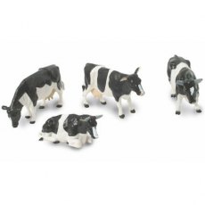 Friesian Cattle Toy 4 Pack