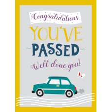 Congratulations Card Driving Test