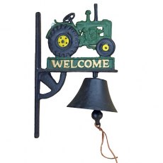 Welcome Sign Tractor & Bell Green