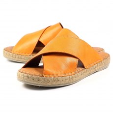 Santorini Sandal Orange Size 6