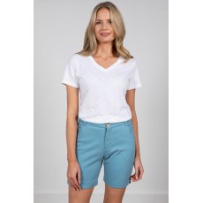 Lily & Me Severn Shorts Duck Egg Twill Size 18