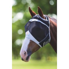 *FLY MASK NO EARS XFULL BLK