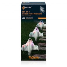 Lit Ghost Path Markers 3 Pack