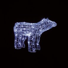 Light Up Acrylic Polar Bear