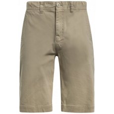 Weird Fish Rayburn Flat Front Shorts Taupe 40"