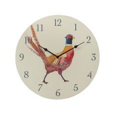 Smart Garden Pheasant Wall Clock 12"