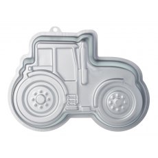 Kitchen Craft Silver Anodised Tractor Shaped Cake Pan