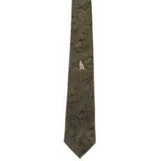 Bisley No3 Grouse Tie Green