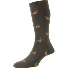 Bisley Duck Sock Charcoal Size 6-11