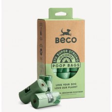 Beco Unscented Poo Bags 60 Pack Beco Unscented Poo Bags 60 Pack