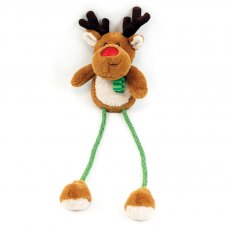 Happy Pet Ronny Reindeer Long Legs Ropee Dog Toy Happy Pet Ronny Reindeer Long Legs Ropee Dog Toy