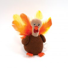 Happy Pet Shaking Terry Turkey Cat Toy Happy Pet Shaking Terry Turkey Cat Toy