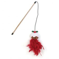 Happy Pet Christmas Pudding Cat Teaser Happy Pet Christmas Pudding Cat Teaser