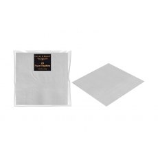 Metallic Napkins Silver 20 Pack Metallic Napkins Silver 20 Pack