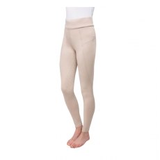 HY Equestrian Melton Riding Tights Beige HY Equestrian Melton Riding Tights Beige