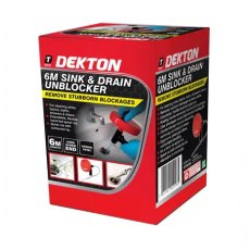Dekton Sink & Drain Unblocker 6m x 6mm Dekton Sink & Drain Unblocker 6m x 6mm
