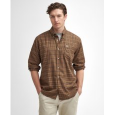Barbour Henderson Checked Thermo Shirt Stone Barbour Henderson Checked Thermo Shirt Stone