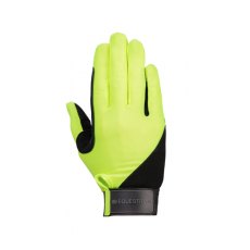 Hy Equestrian Absolute Fit Childs Glove Yellow Hy Equestrian Absolute Fit Childs Glove Yellow