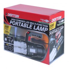 Dekton Rechargeable LED Multi Function Lamp Dekton Rechargeable LED Multi Function Lamp