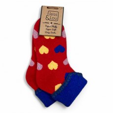 Jess & Lou Cosy Hearts Sock Jess & Lou Cosy Hearts Sock