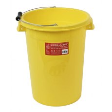 Red Gorilla Mixing Bin With Handle Yellow 30L Red Gorilla Mixing Bin With Handle Yellow 30L