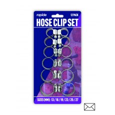 Rapide Hose Clip Set 12 Piece Rapide Hose Clip Set 12 Piece