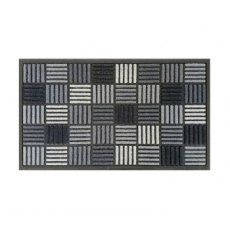 Scrape N Sorb Parquet Doormat Grey 45cm x 75cm Scrape N Sorb Parquet Doormat Grey 45cm x 75cm