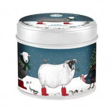 Emma Lawrence Cosy Christmas Candle Tin Emma Lawrence Cosy Christmas Candle Tin