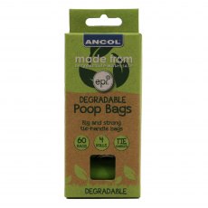 Ancol Refill Poop Bag Rolls 60 Pack Ancol Refill Poop Bag Rolls 60 Pack