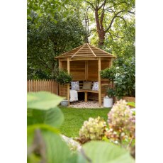 Forest Garden Venetian Corner Arbour Forest Garden Venetian Corner Arbour
