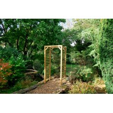 Forest Garden Slatted Arch Forest Garden Slatted Arch