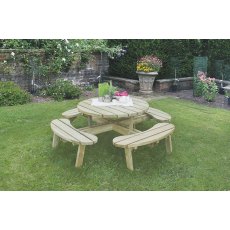 Forest Garden Circular Picnic Table Forest Garden Circular Picnic Table