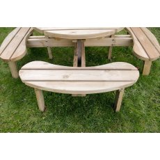 Forest Garden Circular Picnic Table Forest Garden Circular Picnic Table