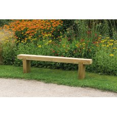 Forest Garden Sleeper Bench 1.2m Forest Garden Sleeper Bench 1.2m
