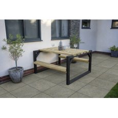 Forest Garden Colour Block Picnic Bench Forest Garden Colour Block Picnic Bench