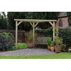 Forest Garden Slotted Corner Pergola Forest Garden Slotted Corner Pergola