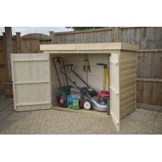 Forest Garden Shiplap Pent Large Outdoor Store Forest Garden Shiplap Pent Large Outdoor Store