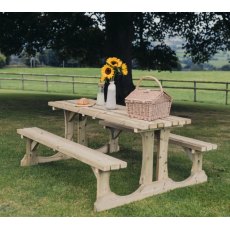 Churnet Valley Lunar 4 Seater Bench Churnet Valley Lunar 4 Seater Bench